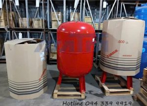 Bình tích áp Varem 750l 10Bar