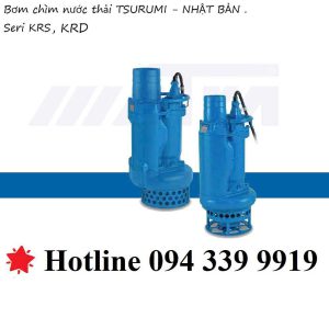 Bơm chìm nước thải Tsurumi KRD47.5