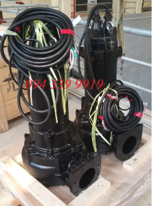 Bơm chìm cánh cắt Tsurumi 80C25.5-CR May bom chim Tsurumi .